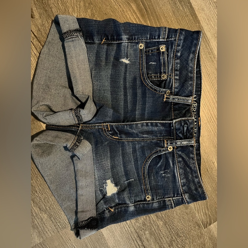 American eagle jean shorts
